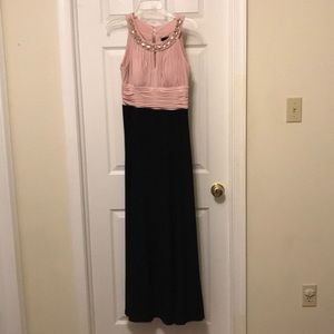 Sangria full length formal dress